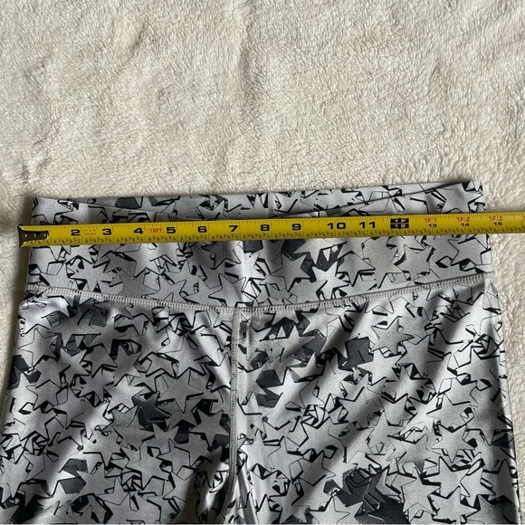 Terez Confetti Star Print Leggings silver size L - Picture 7 of 7